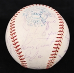 1969 Cleveland Indians Team Signed OAL Cronin Baseball w/ 20 Signatures Including Luis Tiant, Duke Sims, Stan Williams, Ray Fosse & More (JSA)