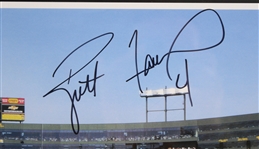 2003 Brett Favre Green Bay Packers Signed 15x40 Framed Photo (JSA)