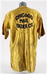 1932 Chicago Mail Order Co. Chicago American Commercial Champs 1932 Gold Satin Game Worn Baseball Jersey (MEARS LOA)