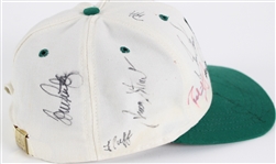 1996 Greater Milwaukee Open Multi Signed Cap w/ 15 Signatures Including Tiger Woods, Payne Stewart & More (JSA) Tiger's First PGA Tournament Appearance