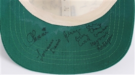 1996 Greater Milwaukee Open Multi Signed Cap w/ 15 Signatures Including Tiger Woods, Payne Stewart & More (JSA) Tiger's First PGA Tournament Appearance