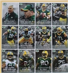 2015 Mason Crosby, Mike McCarthy, Aaron Rodgers GB Packers & more Signed 15x22 Framed Card Sheet (JSA) 