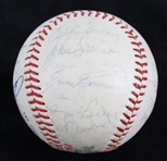 1962 San Francisco Giants Team Signed ONL Giles Baseball w/ Orlando Cepeda, Juan Marichal, Willie McCovey & More (JSA)