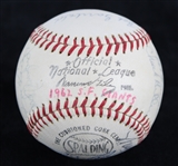 1962 San Francisco Giants Team Signed ONL Giles Baseball w/ Orlando Cepeda, Juan Marichal, Willie McCovey & More (JSA)