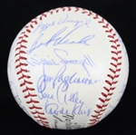 1966 Pittsburgh Pirates Team Signed ONL Giles Baseball w/ Roberto Clemente, Willie Stargell, Bill Mazeroski & More (JSA)