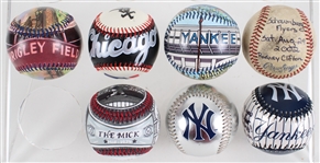 1980's-2000's Baseball Collection - Lot of 19 w/ 9 Signed Including Yankees Multi Signed, Perry / Niekro Multi Signed, Jose Canseco & More (JSA)