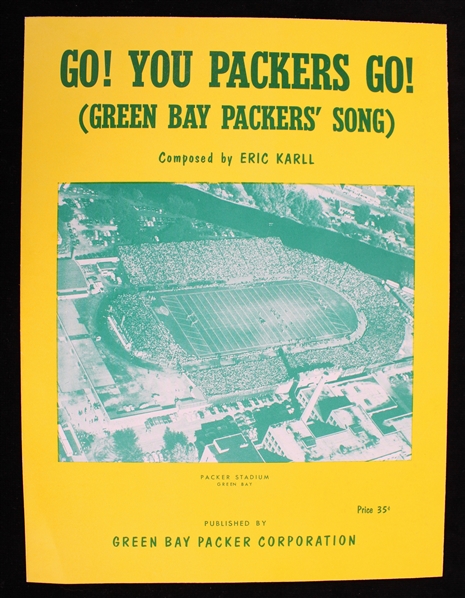 1950s Go! You Packers Go! (Green Bay Packers Song) Music Sheets 