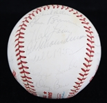 1982 World Series Champion St. Louis Cardinals Team Signed OWS Kuhn Baseball w/ Whitey Herzog, Ozzie Smith, Willie McGee, Bruce Sutter & More (JSA)
