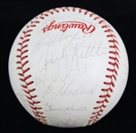 1982 World Series Champion St. Louis Cardinals Team Signed OWS Kuhn Baseball w/ Whitey Herzog, Ozzie Smith, Willie McGee, Bruce Sutter & More (JSA)