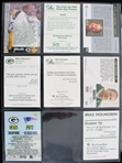 1992-98 Mike Holmgren Green Bay Packers Football Trading Cards - Lot of 8 w/ 3 Signed (JSA)