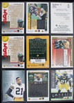 1995-98 Craig Newsome Green Bay Packers Signed Football Trading Cards - Lot of 15 (JSA / Pepper Burruss Collection)