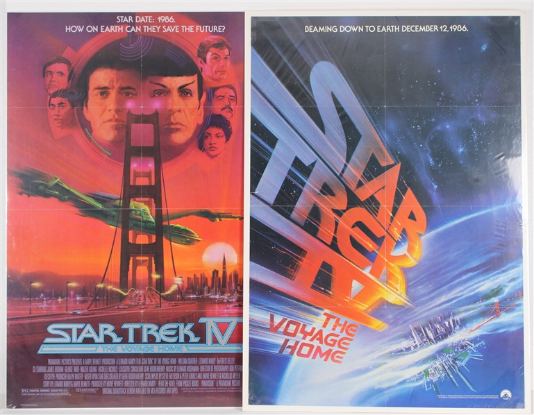 1986-87 Star Trek IV The Voyage Home 27x39 Posters (Lot of 3)