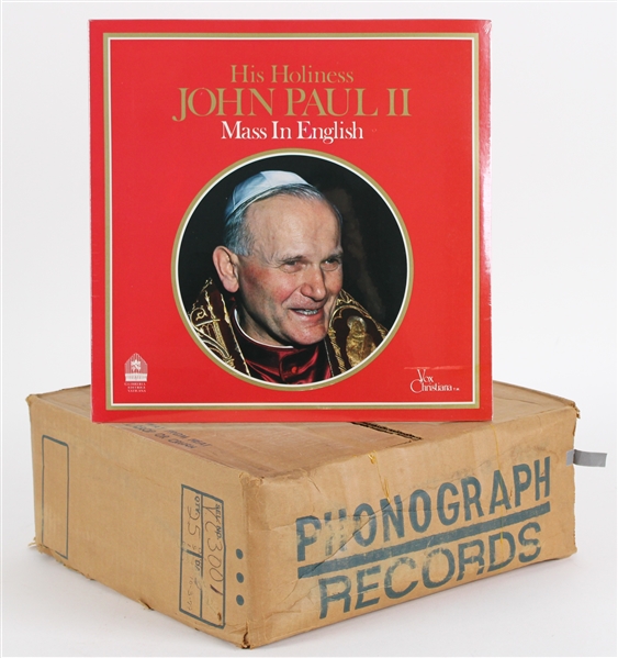 1979 Pope John Paul II Catholic Mass Vinyl Records (One case)