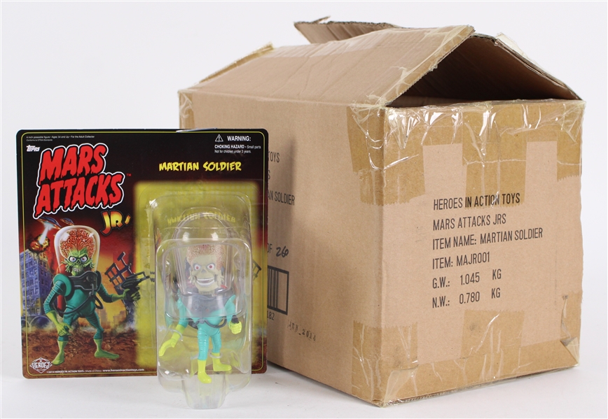 2014 Mars Attacks Martian Soldiers w/ Original Case (Lot of 6)