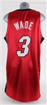 2005-06 Dwyane Wade Miami Heat Game Worn Road Jersey (MEARS A5)