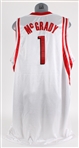 2004-05 Tracy McGrady Houston Rockets Game Worn Home Jersey (MEARS A5)