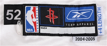 2004-05 Tracy McGrady Houston Rockets Game Worn Home Jersey (MEARS A5)