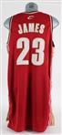 2008-09 LeBron James Cleveland Cavaliers Road Jersey (MEARS A5)