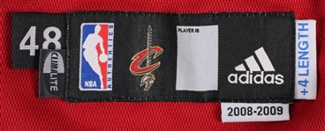 2008-09 LeBron James Cleveland Cavaliers Road Jersey (MEARS A5)