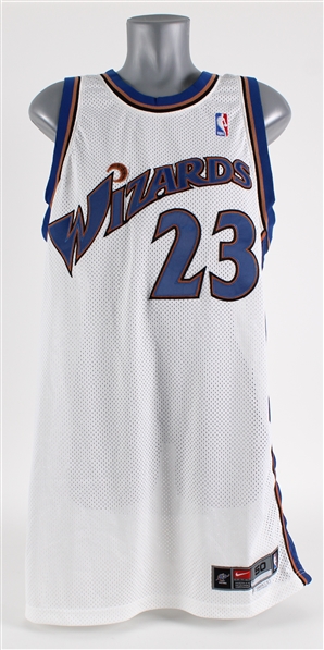 2002-03 Michael Jordan Washington Wizards Home Jersey (MEARS A5) Final Season
