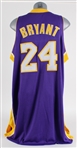 2007-08 Kobe Bryant Los Angeles Lakers Road Jersey (MEARS LOA)