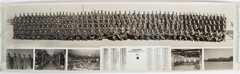1940's Ordnance Training Center Aberdeen Proving Ground Panoramic Photos - Lot of 5 