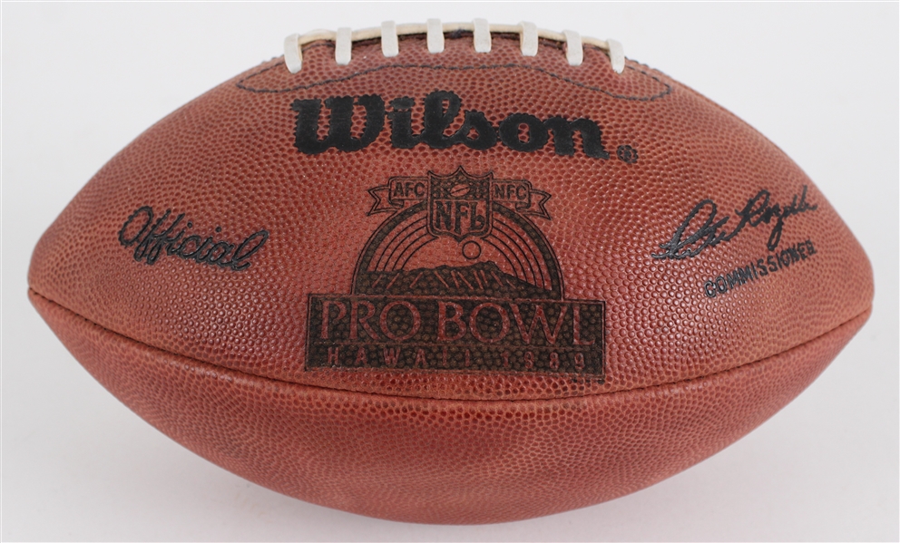 1989 Pro Bowl Aloha Stadium ONFL Rozelle Football (MEARS LOA / Pepper Burruss Collection)