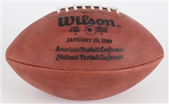 1989 Pro Bowl Aloha Stadium ONFL Rozelle Football (MEARS LOA / Pepper Burruss Collection)
