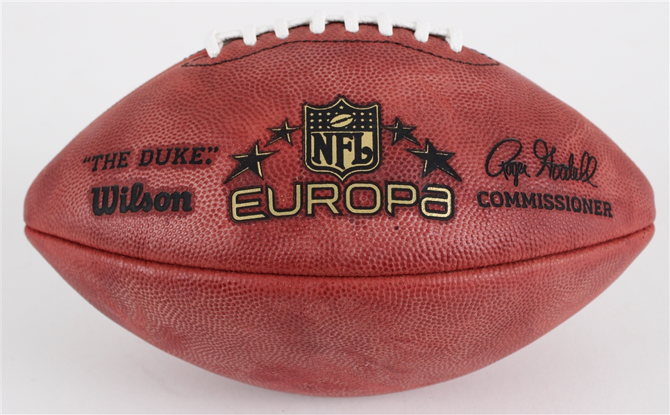 2006-07 Official NFL Europa Roger Goodell Football (MEARS LOA / Pepper Burruss Collection)