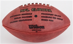 2006-07 Official NFL Europa Roger Goodell Football (MEARS LOA / Pepper Burruss Collection)