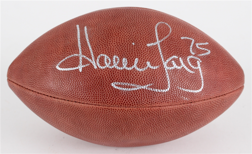 1990s Howie Long Los Angeles Raiders Signed ONFL Tagliabue Football (JSA)