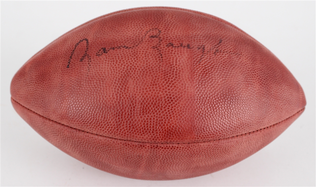 1990s Sammy Baugh Washington Redskins Signed ONFL Tagliabue Football (JSA)