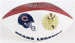 1990's Mike Ditka Dick Butkus Gale Sayers Chicago Bears Legends Multi Signed ONFL Tagliabue Football (JSA)