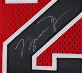1995-96 Michael Jordan Chicago Bulls Pro Cut Road Jersey w/ Clubhouse Signature (MEARS A5)
