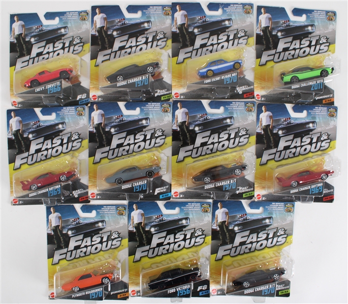 2016 Fast & Furious MOC Mattel Matchbox Car Collection- Lot of 11