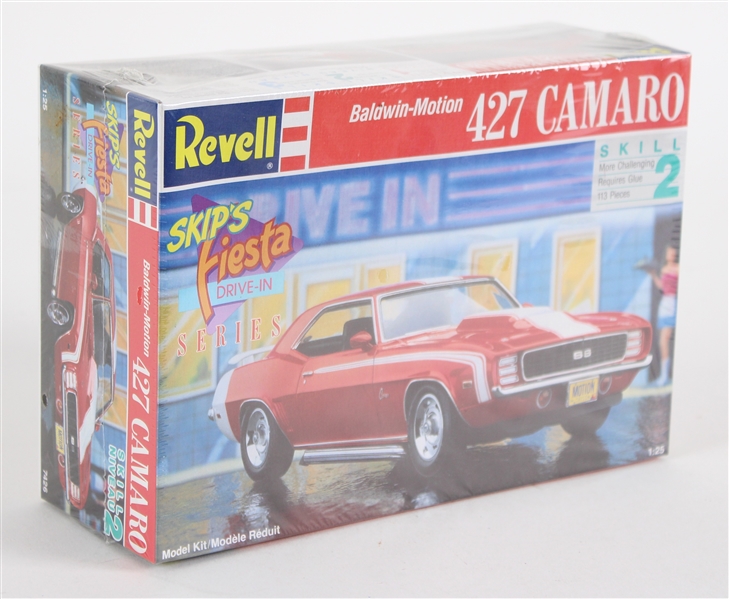 1991 Skips Fiesta Drive In Baldwin-Motion 427 Camaro MIB Revell Scale Model Car Kit