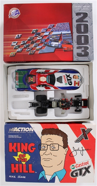 2003 John Force King of the Hill MIB Action Collectables Scale Model Funny Car