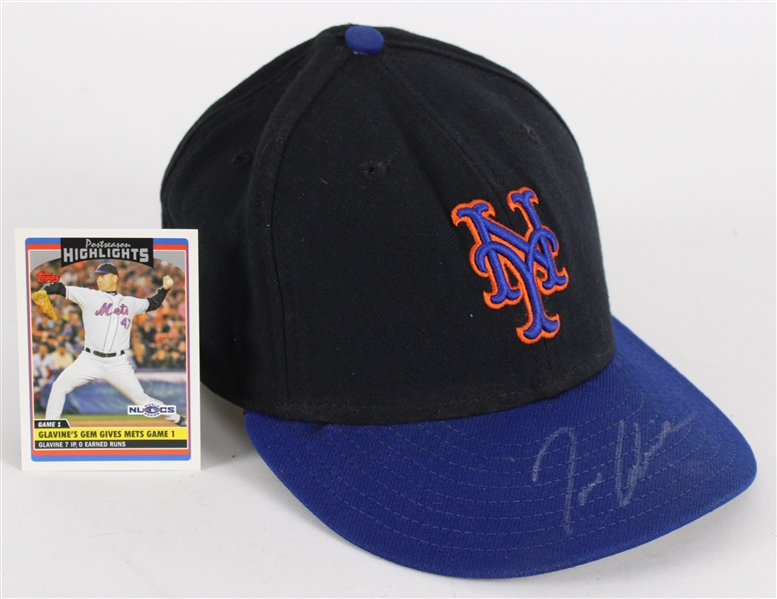 2005 Tom Glavine (Attributed) New York Mets Signed Game Worn Cap (MEARS LOA / Steiner & PSA/DNA)
