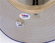 2005 Tom Glavine (Attributed) New York Mets Signed Game Worn Cap (MEARS LOA / Steiner & PSA/DNA)