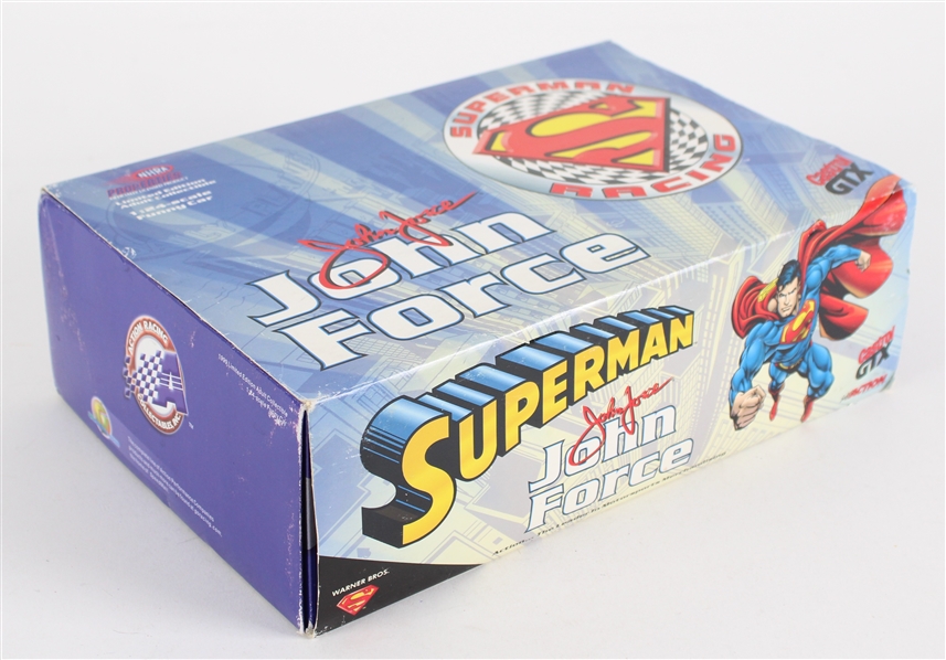 1999 John Force #1 Castrol Superman MIB Scale Model Mustang Funny Car