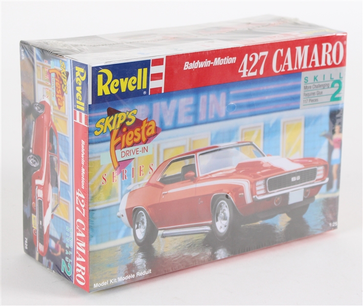 1991 Skips Fiesta Drive In Baldwin-Motion 427 Camaro MIB Revell Scale Model Car Kit