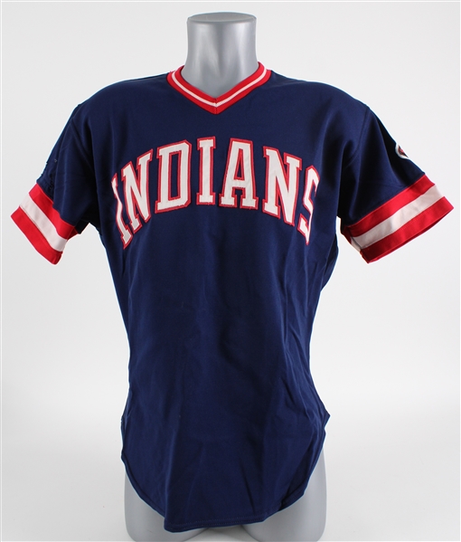 1980 Toby Harrah Cleveland Indians Game Worn Alternate Jersey (MEARS LOA)