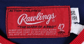 1980 Toby Harrah Cleveland Indians Game Worn Alternate Jersey (MEARS LOA)