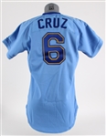 1981 Julio Cruz Seattle Mariners Game Worn Road Jersey (MEARS LOA)