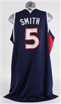 2009-10 Joe Smith Atlanta Hawks Game Worn Road Jersey (MEARS LOA / MeiGray)