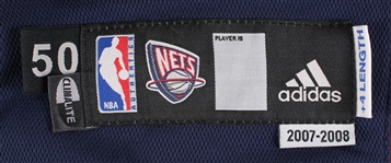 2007-08 Vince Carter New Jersey Nets Game Worn Road Jersey (MEARS A5)