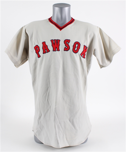 1974 Pawtucket Red Sox Game Worn Minor League Baseball Jersey (MEARS LOA)