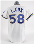 1979 Larry Cox Seattle Mariners Home Jersey (MEARS LOA)