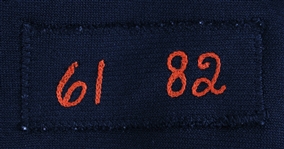 1982 Atlee Hammaker San Francisco Giants Game Worn Alternate Jersey (MEARS LOA)