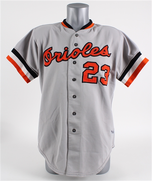 1978 Tippy Martinez Baltimore Orioles Game Worn Road Jersey (MEARS LOA)